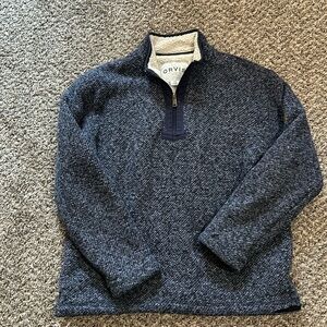 Orvis quarter zip